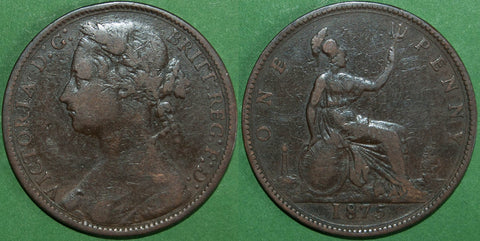 1875 Penny, Freeman 80