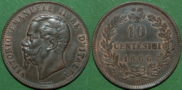 Image of an Italian ten centesimi coin
