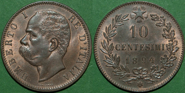 Image of an Italian ten centesimi coin