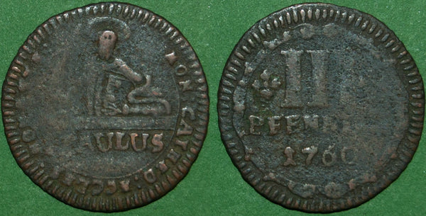 Image of a Munster three pfennig coin