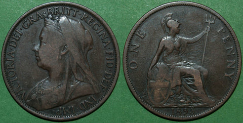Victoria old head penny