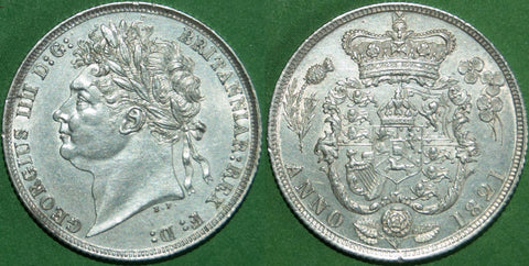 George IV 1821 Shilling