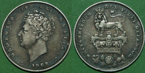 George IV 1829 Shilling