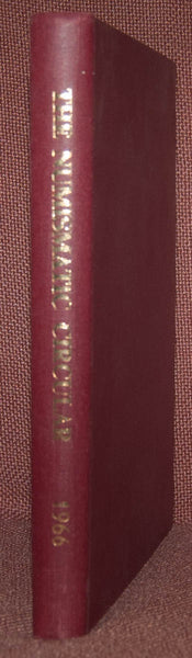 Image of a book, the Spink Numismatic Circular for 1966