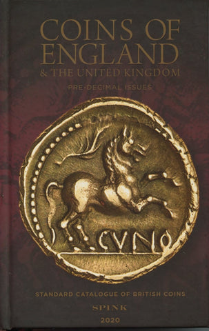 Cover image of the 2020 Spink's Coins of England  book
