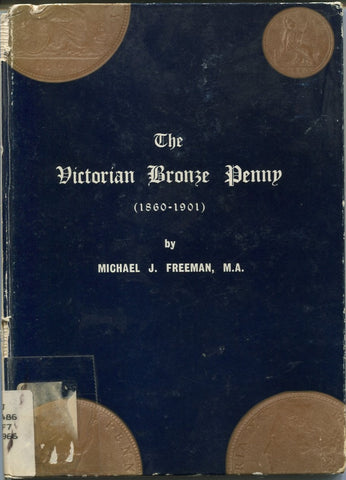Cover image of book, The Victorian Bronze Penny by M J Freeman