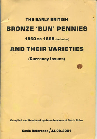 Image of a book. Bronze Bun Pennies 1860 to 1865 by John Jerrams