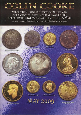 Cover image of Colin Cooke fixed price list for May 2009