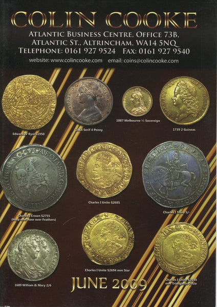 Cover image of Colin Cooke fixed price list for June 2009