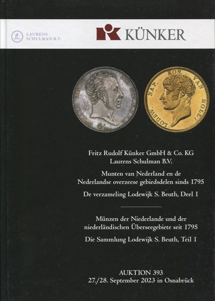 Cover image of Kunker sale 393 auction catalogue