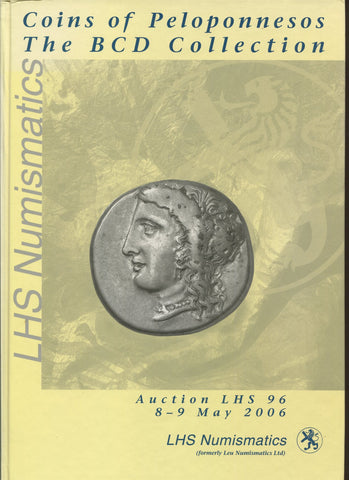 Catalogue cover of the BCD coins of Peloponneos sale held in May 2006