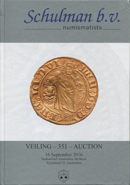 Schulman (Amsterdam) 351, 16th September 2016