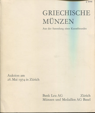 Bank Leu catalogue of Greek Coins auction