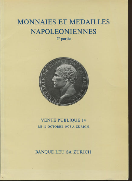 Bank Leu auction catalogue cover