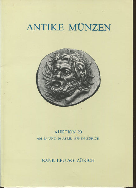 Bank Leu auction catalogue cover