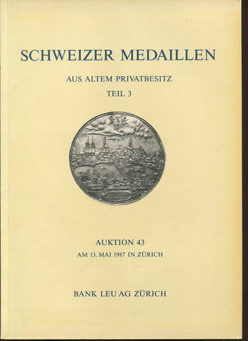 Bank Leu auction catalogue cover