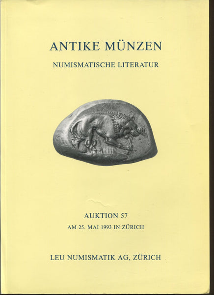 Leu Numismatik auction catalogue cover