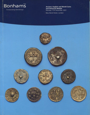 Cover image of Bonhams auction catalogue for the sale held on 17th December 2001