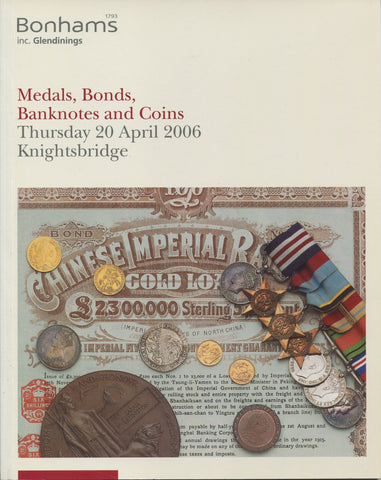 Image of Bonhams auction catalogue for 20th April 2006