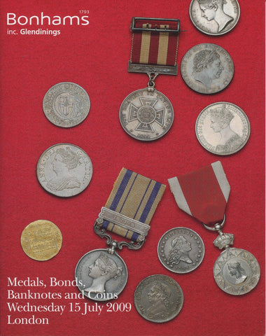 Image of Bonhams auction catalogue for 15th July 2009