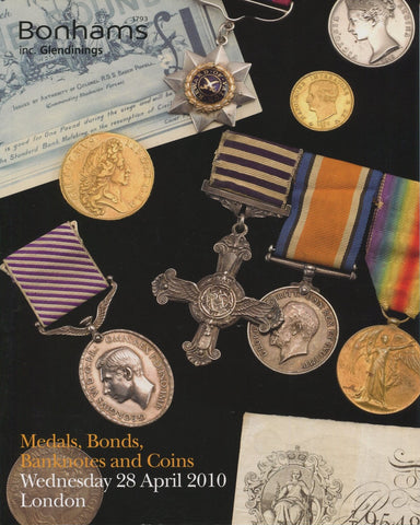 Image of Bonhams auction catalogue for 28th April 2010