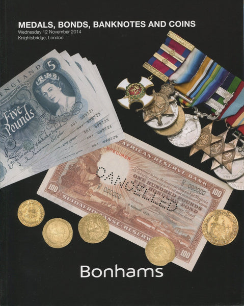 Image of Bonhams auction catalogue for 12th November 2014