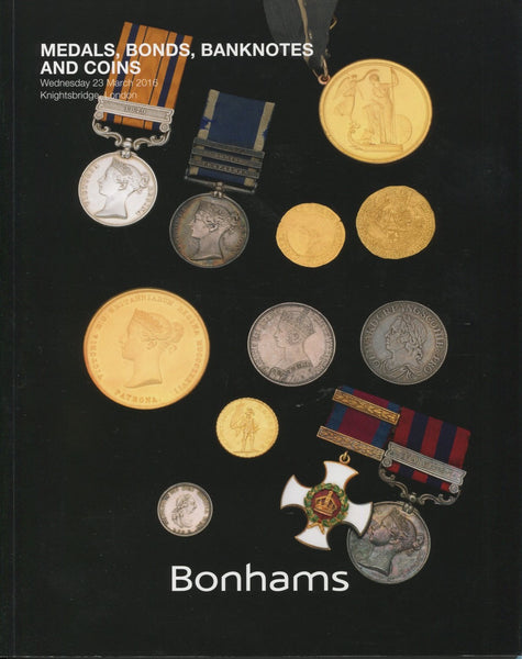 Image of Bonhams auction catalogue for 23rd March 2016