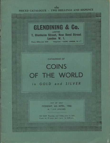 Cover image of a Glendining's auction catalogue