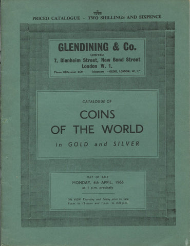 Cover image of a Glendining's auction catalogue