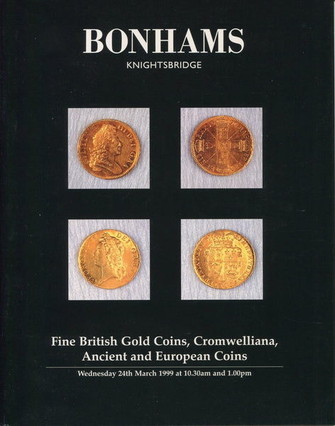 Cover image of Bonhams auction catalogue for the sale held on 24/3/1999