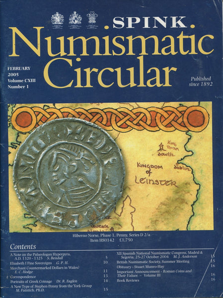 Spink Numismatic Circular February 2005