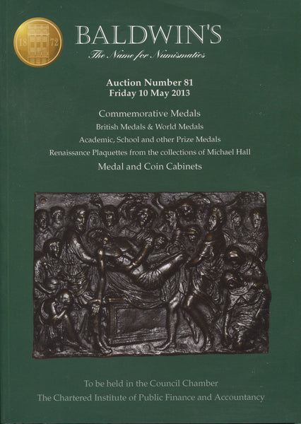 Cover image of Baldwin's sale 81 auction catalogue