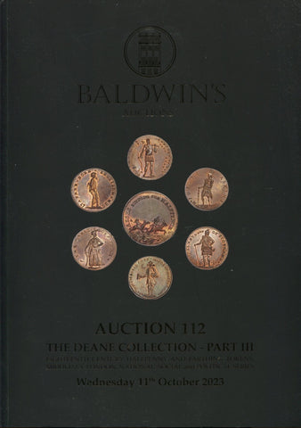 Cover image of Baldwin's sale 112 auction catalogue