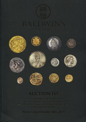 Cover image of Baldwin's sale 113 auction catalogue