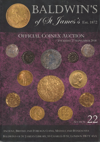 Baldwin's of St. James's 22, 27th September 2018