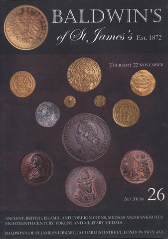 Baldwin's of St. James's 26, 22nd November 2018