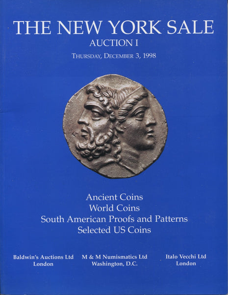 A Baldwin's, M&M and Vecchi joint sale auction catalogue