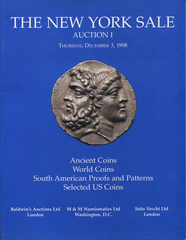 A Baldwin's, M&M and Vecchi joint sale auction catalogue