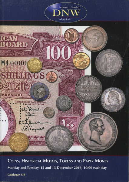 DNW 138, 12-13th December 2016, Boismason, Eaglen etc