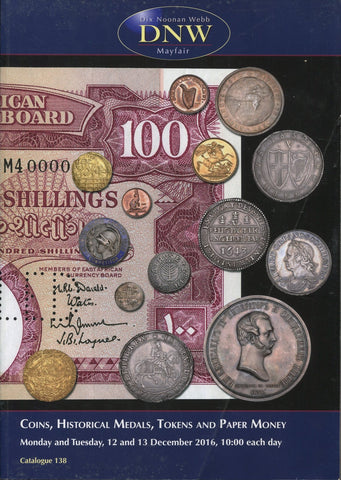 DNW 138, 12-13th December 2016, Boismason, Eaglen etc