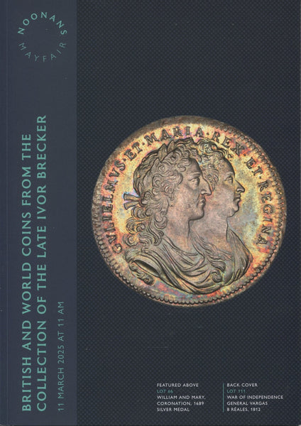 Noonans auction catalogue cover of the Ivor Brecker Collection