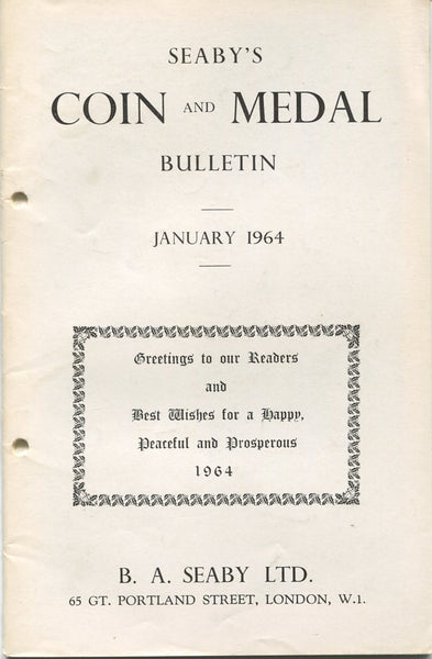 Seaby's Coin and Medal Bulletin for 1964