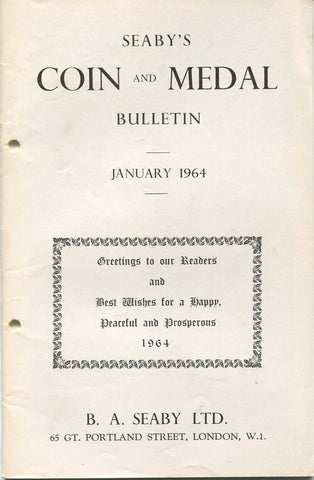 Seaby's Coin and Medal Bulletin for 1964