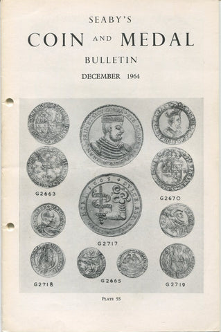 Seaby's Coin and Medal Bulletin for December 1964