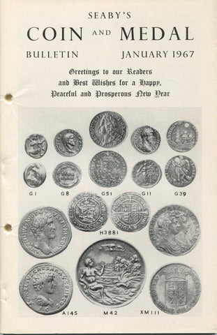 Seaby's Coin and Medal Bulletin for January 1967