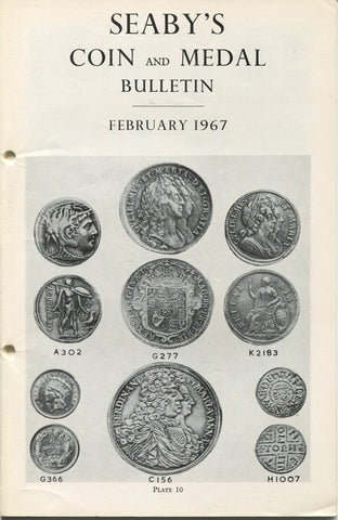 Seaby's Coin and Medal Bulletin for February 1967