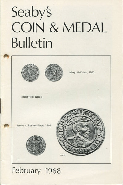 Seaby's Coin and Medal Bulletin for February 1968