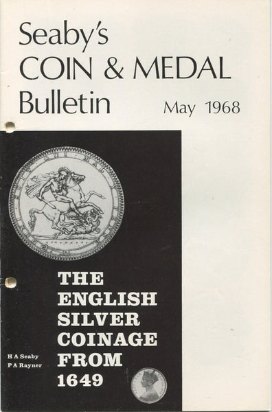 Seaby's Coin and Medal Bulletin for May 1968