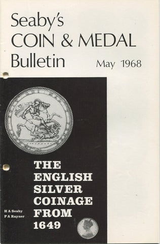 Seaby's Coin and Medal Bulletin for May 1968