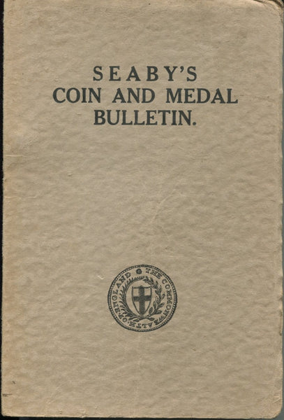 Seaby's Coin and medal Bulletin for 1968, bound softback